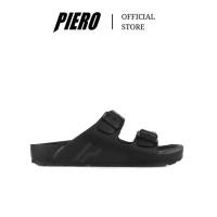ราคา รองเท้าแตะ PIERO LETS SLIDE สีดํา P80114 (25919891630)