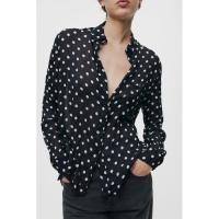 ราคา Zara เสื้อเชิ๊ตผ้าชีฟอง ชนช็อปงานแท้ (24064427845)