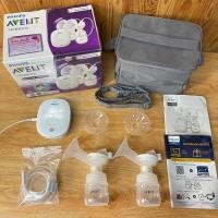 ราคา ✅ PHILIPS AVENT เครื่องปั๊มนม ไฟฟ้าแบบปั๊มคู่ ครบชุด พร้อมกระเป๋า งานมือ✌️น้า (22344423304)
