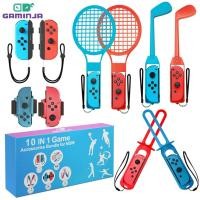 ราคา 10 in 1 Switch อุปกรณ์กีฬา Bundle สําหรับ Nintendo Switch Oled เกมชุดอุปกรณ์กีฬาพร้อมไม้กอล์ฟกอล์ฟคลับ (43400186551)