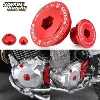 ราคา CRF230 ปลั๊กเครื่องยนต์มอเตอร์ไซค์ สำหรับ HONDA XR250R XR250L XR400R XR600R XR650R XR650L ฝาครอบสกรู (24945856250)