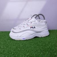 ราคา (38/24 cm) Fila Ray Disruptor Unisex Sneakers ฟีล่า มือ2ของแท้ รองเท้าผ้าใบเกาหลีผู้หญิง (24413730828)