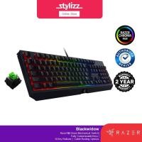 ราคา Razer Blackwidow Green Switch RGB Mechanical Gaming Keyobard RZ03-02860100-R3M1 (21080141147)