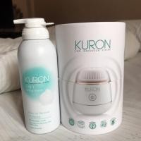 ราคา แปรงทำความสะอาดหน้า kuron mini sonic brush 500.- ใช้ไป 2 ครั้ง กลิ่นใหม่มากกก อุปกรณ์ครบ แถมโฟมให้ 1 ขวด (3844856443)