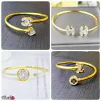 ราคา กำไลทองไมครอน กำไลชุบทองแท้ 100%กำไลฟรีไซต์ เศษทองคำแท้ สร้อยหุ้มทอง ชุบทอง 24K (ไม่ลอก ไม่ดำ) (18823323893)