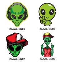 ราคา โลโก้ เอเลี่ยน นอกโลก Hi! UFOสติ๊กเกอร์รีดติดหมวกอาร์มติดเสื้อ โลโก้ (10700500044)