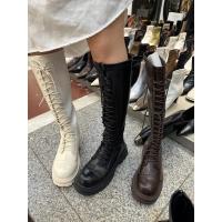 ราคา CB27 รองเท้าบูทยาวรุ่นผูกเชือก (22987147737)