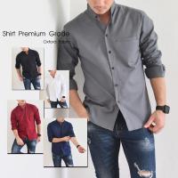 ราคา (มี 8 สี) เสื้อเชิ้ตคอจีน แขนยาว สำหรับผู้ชาย ทรงเข้ารูป slim fit ผลิตจากผ้า Oxford Premium Grade เชิ้ตคอจีน (21841397469)