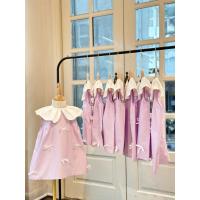 ราคา เดรสสีม่วงมีโบว์ขาวพาสเทล (27090035250)