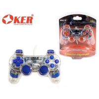 ราคา จอย oker Model:U-707 Joy Games Stick Analog สั่น เดี่ยว แบบใสมีไฟ สําหรับ pc Notebook (5042761775)