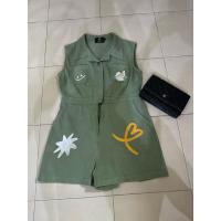 ราคา จั้มสูทขาสั้น งานป้าย Chalida มือ2 (26705300844)