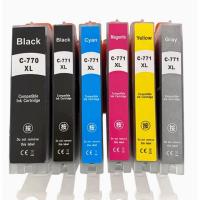 ราคา ใช้ได้กับ Canon TS5070 TS6070 TS8070 TS9070 สี Inkjet Photo Printer Ink Cartridge ตลับหมึก Canon PGI-770XL CLI-771 ตลับหมึก (26055628129)
