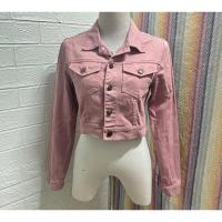 ราคา เสื้อคลุมยีนส์ ครอปยีนส์ มือ2 ไซส์s (23661601310)