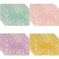 ราคา ธงลายพืชดอกไม้สีเขียวสำหรับผ้าปูโต๊ะ สร้างบรรยากาศฤดูใบไม้ผลิกับผ้าโพลีเอสเตอร์พิมพ์ สวยงามในการตกแต่งบ้าน (44600867102)