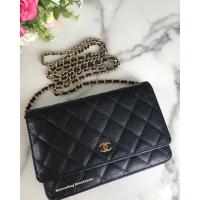 ราคา Chanel WOC Black Caviar GHW Holo 21 (1428389307)