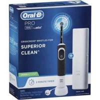 ราคา Oral-b Pro 100 Crossaction Midnight Black Electric Toothbrush (5151019053)
