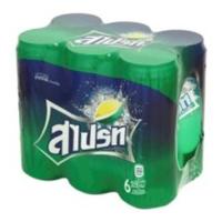 ราคา สไปรท์ เครื่องดื่มน้ำอัดลม 325 มล. X 6 กระป๋อง Sprite Soft Drink, 325 ml. X 6 cans (3747977445)