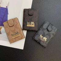ราคา สินค้าเฉพาะจุด. แฟชั่นแบรนด์ Coach/hardware โลโก้ยาว เปิดปิดหนังบรรเทา/ขึ้นลง กระเป๋าใส่บัตร. กระเป๋าสตางค์ซีโร่. กระเป๋าใส่บัตรธนาคาร. ที่ใส่บัตรประชาชน. กระเป๋าเก็บการ์ด (29305116331)