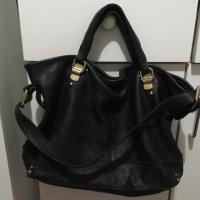 ราคา กระเป๋าหนังแท้ % สีดำ มือสอง (600997987)