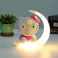 ราคา 2 in 1 โคมไฟ+พัดลม คิตตี้ มีสายชาร์ usb (883832011)
