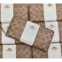ราคา COACH ACCORDION ZIP WALLET ((31546)) (5684530643)
