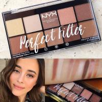 ราคา ของแท้ ใหม่ NYX Perfect Filter Shadow Palette Golden Hour (874300879)