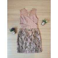 ราคา I.O Shop Brand มือ 1 เดรสใส่ไปงาน ผ้าลูกไม้ เข้ารูป สีชมพูกะปิ size s (8352345076)