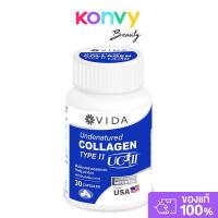 ราคา Vida Undenatured Collagen TypeII UC-IITM 30 Capsules วีด้า อันดิเนเจอร์ คอลลาเจนไทป์ทู. (41952187326)