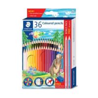 ราคา Staedtler สีไม้สเต็ดเล่อร์ 36 สี ฟรีกบเหลาดินสอและดินสอ2B 2 แท่ง (11845564403)