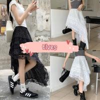 ราคา Elves✨พร้อมส่ง✨ กระโปรงเอวกลาง ทรงเจ้าหญิง ลายจุดน่ารัก สั้นยาวเท่ๆ ~2916-1~ -NZ-XM (25377612616)