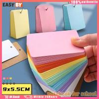 ราคา จัดส่งรวดเร็ว 50ใบ บัตรจดคำศัพท์5*7ซม. กระดาษจดคำศัพท์ DIY แฟลชการ์ด แบบห่วง ที่จดศัพท์ แบบพกพา (26931822541)