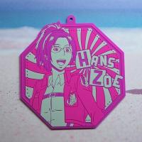 ราคา จานรองแก้ว Attack on Titan Rubber Coaster Zoe Hange (8164268817)