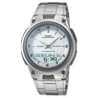 ราคา Casio นาฬิกาข้อมือชาย,หญิง รุ่น AW-80D-7AVDF - Silver/White (63197150)