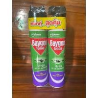ราคา ไบกอนเขียว สเปรย์กำจัดยุง มด แมลงสาบ กลิ่นลาเวนเดอร์ 600 มล. แพ็คคู่ Baygon Multi Insect Killer (20547505758)