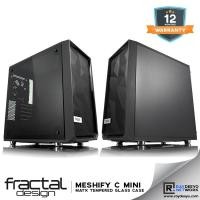 ราคา Fractal Design Meshify Mini C แชสซีกระจกนิรภัย [Matx, Mini-ITX] (21789101247)