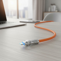 ราคา สายชาร์จซิลิโคน USB 6A 100W สําหรับ iPhone 15 14 13 12 11 Pro Max หมุนได้ 180 องศา แบบอัลตร้า (56050701165)