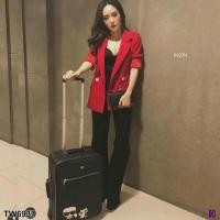 ราคา Set 3 ชิ้น เสื้อสูท Blazer แขนยาว เนื้อผ้าซาร่า (1460802468)