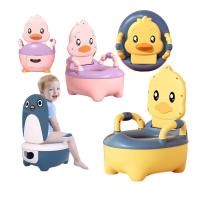 ราคา ชักโครกเด็ก กระโถนเด็ก กระโถนเด็กพกพา กระโถนนั่งเด็ก เป็นที่รองชักโครกได้ （รูปเป็ดน้อย） (4197721034)