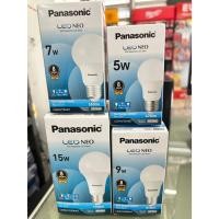 ราคา Panasonic หลอดไฟ พานาโซนิค LED NEO Bulb ขั้วE27 5W, 7W, 9W 15w แสงขาว Cool Daylight ประหยัดไฟ (42401810821)