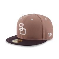 ราคา New Era หมวกรุ่น 59Fifty Pack - Iced Latte San Diego Padres Cooperstown Khaki 59Fifty Cap (40914986482)