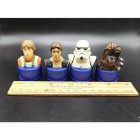 ราคา ฝาเป๊ปซี่ ฟิกเกอร์ โมเดล สตาร์วอร์ ตัวหายาก 4x Star Wars Pepsi figure model Bottle Caps Collection LUKSKYWALKER HAN S (19587109035)