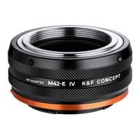 ราคา K & F Concept อะแดปเตอร์สําหรับ M42 Series เลนส์ Mount to Sony E NEX Mount กล้อง M42-NEX IV PRO ความแม่นยําสูง (29000103429)