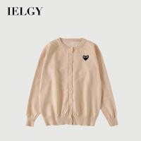 ราคา IELGY เสื้อไหมพรมถักแบบบางแขนยาว (28686407344)