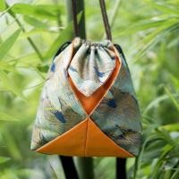 ราคา codeลด100.-กระเป๋าผ้าหูรูด กระเป๋าแฮนด์เมด origami ญี่ปุ่น พร้อมส่ง (1371568161)