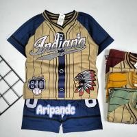 ราคา เสื้อผ้าเด็กชุด/เสื้อยืดเด็กผู้ชายและเด็กผู้หญิง/ชุดเสื้อยืด/สี80อินเดียลายแขนสั้น (40221680814)