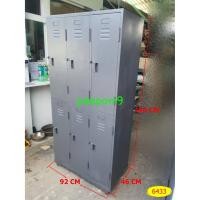 ราคา 6433 ตู้ล็อคเกอร์ เก็บของ LUCKY 6 ช่องมือสอง แขวนเสื้อได้ ใบสุดท้ายแล้วค่ะ (10901183457)