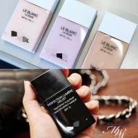 ราคา แบ่งขายของแท้ พร้อมส่ง! แบ่งขายเบสและรองพื้น Chanel Le Blanc La Base Long Lasting / Perfection Lumiere Velvet Foundation (49000234748)