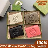 ราคา กุชชี่ Gucci Blondie Card Case กระเป๋าสตางค์ผู้หญิง Wallet (42107030674)
