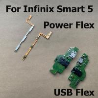 ราคา สําหรับ Infinix Smart 5 USB ชาร์จพอร์ตไมโครโฟน Dock Connector Board สวิทช์เปิดปุ่มปรับระดับเสียง Flex Cable อะไหล่ซ่อม (28655169551)
