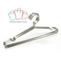 ราคา ไม้แขวนเสื้อไม้ ไม้แขวนเสื้อสแตนเลสตัน แพ็ค 10ชิ้น ยาว 40ซม wb99 (10812333559)